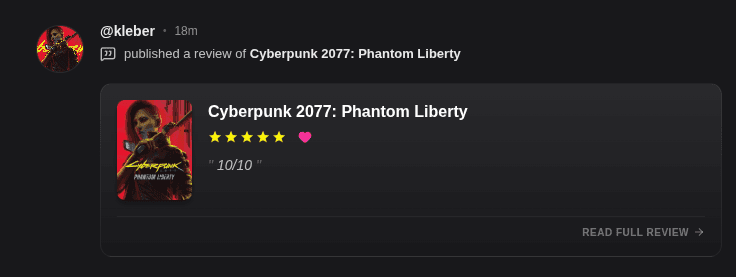 Community Feed Interface