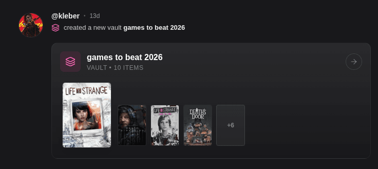 Community Feed Interface